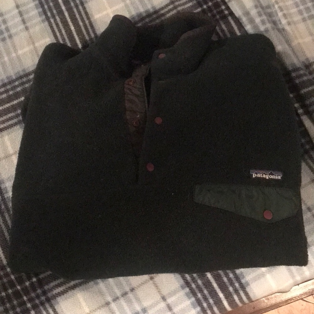XL Dark Green Patagonia Synchilla